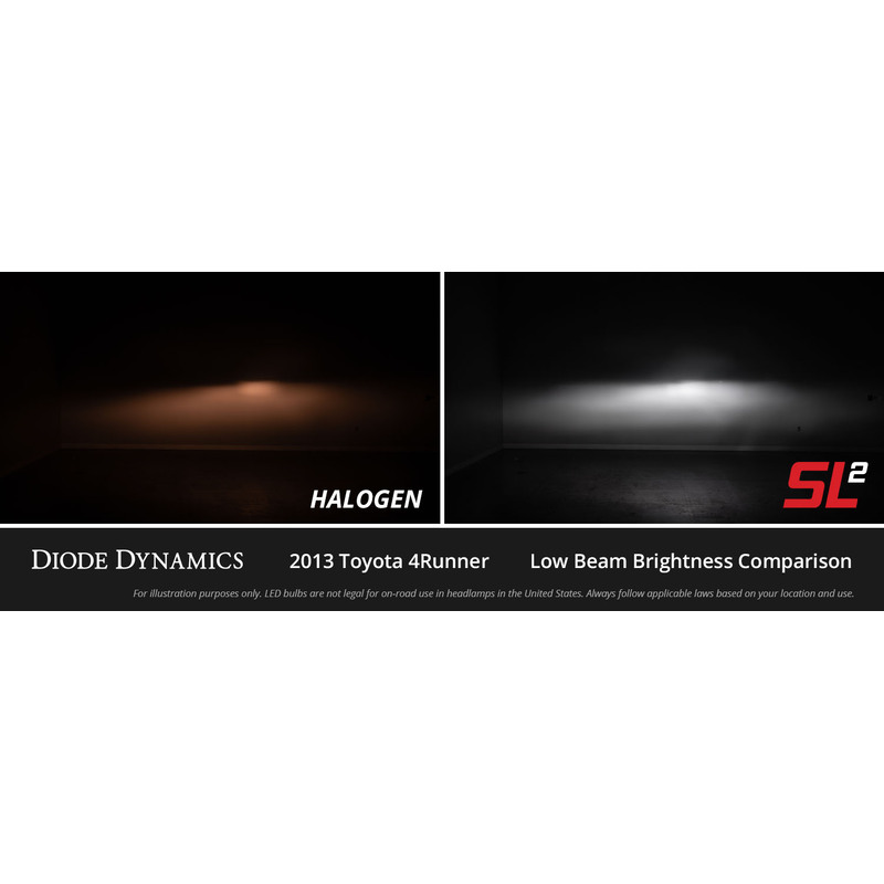  Diode Dynamics - H11/H8/H9 White SL2 LED Bulb (one)